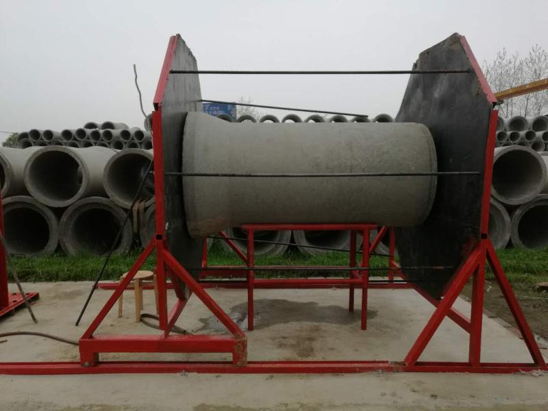 混凝土排水管內水壓試驗裝置（手動加緊）