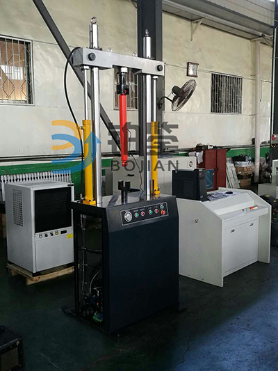 彈性墊層專用試驗機山東客戶訂購