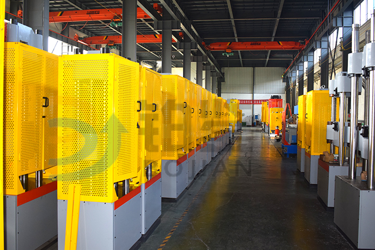 液壓萬能試驗機車間整體圖 液壓萬能試驗機車間整體圖